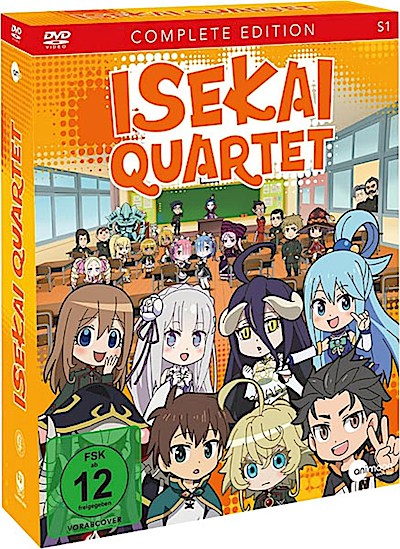 Isekai Quartet - Vol. 1 (DVD)  Min: 144/DD5.1/WS AniMoon