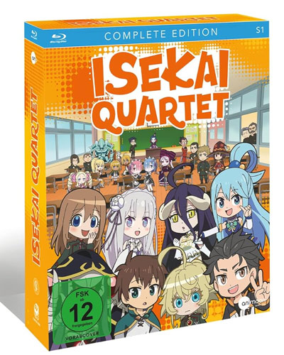 Isekai Quartet - Vol. 1 (BR)  Min: 144/DD5.1/WS AniMoon