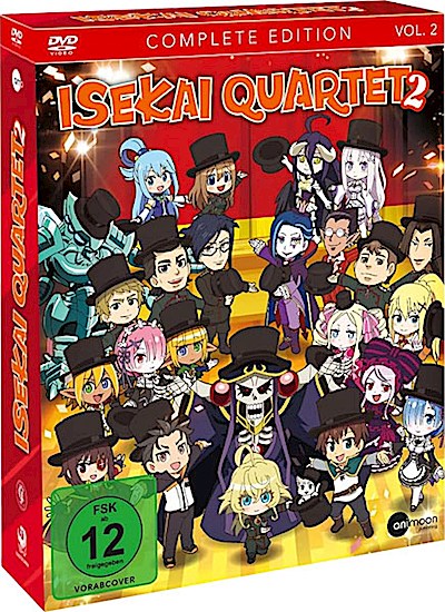 Isekai Quartet - 2. Staffel - Gesamtausgabe [DVD]
