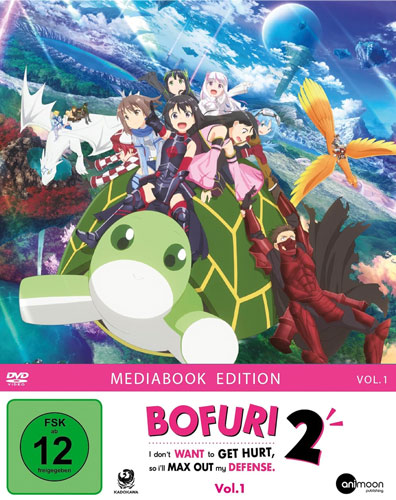 Bofuri: I Dont Want to Get Hurt..  S# 2.1 (BR) SS  Staffel 2.1 Mediabook mit Sammelschuber, Limited Ed.