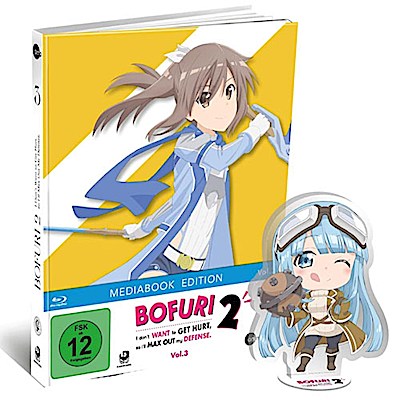 Bofuri: I Dont Want to Get Hurt..  S# 2.3 (BR)  Staffel 2.3 Mediabook, Limited Ed.