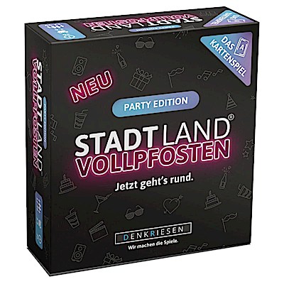 STADT LAND VOLLPFOSTEN® Kartenspiel - Party Edition