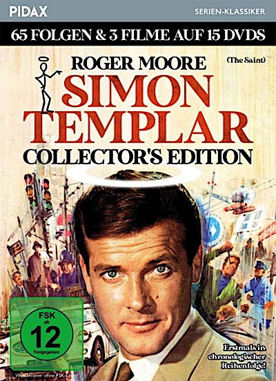 Simon Templar - BOX (DVD) Collectors Edition Min: 3465/DD/VB s/w  The Saint