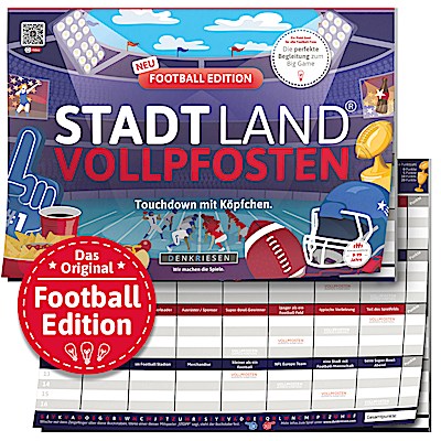 DENKRIESEN - STADT LAND VOLLPFOSTEN® - FOOTBALL EDITION - "
