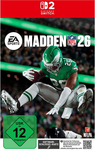 Madden NFL  26  NSW2   (SSK)  Software-Schlüssel-Karte
