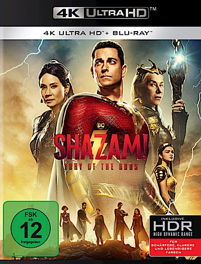 Shazam! Fury Of The Gods (4K-UHD + Blu-ray)