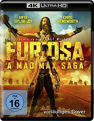 Furiosa: A Mad Max Saga (4K-UHD + Blu-ray)