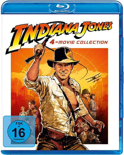 Indiana Jones - BOX 1-4 (BR) 4Disc Min: 483/DD5.1/WS