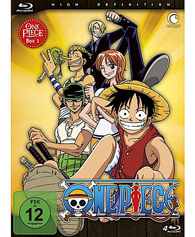 One Piece BOX #1 (BR)  TV-Serie 4Disc, Episoden 01-30