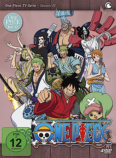 One Piece BOX 32 (DVD)  TV-Serie  4Disc