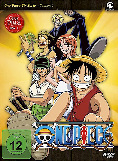 One Piece BOX #1 (DVD)  TV-Serie  5Disc  Neuauflage