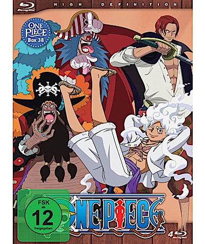 One Piece BOX 38 (BR)  TV-Serie  4Disc, Ep.: 1076-1100