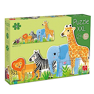 GOULA - XXL-Puzzle Dschungel, von klein bis groß