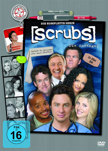 Scrubs - Komplettbox 01-09 (DVD) 31DVDs Min: 3808/DD/VB
