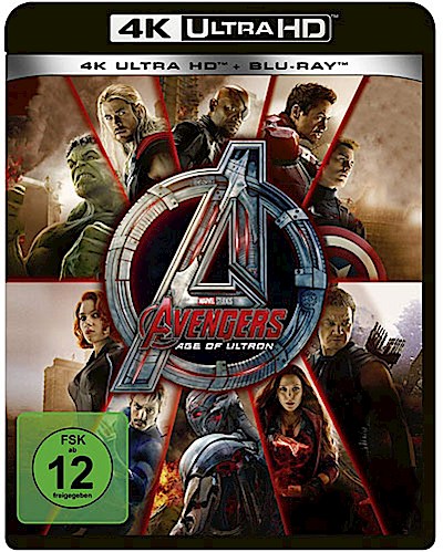 Avengers: Age of Ultron (UHD+BR) 2Disc Min: 146/DD5.1/WS  4K Ultra