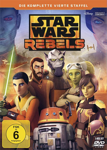 Star Wars Rebels - Staffel #4 (DVD) 3DVD Min: 339/DD5.1/WS  Komplette 4. Staffel