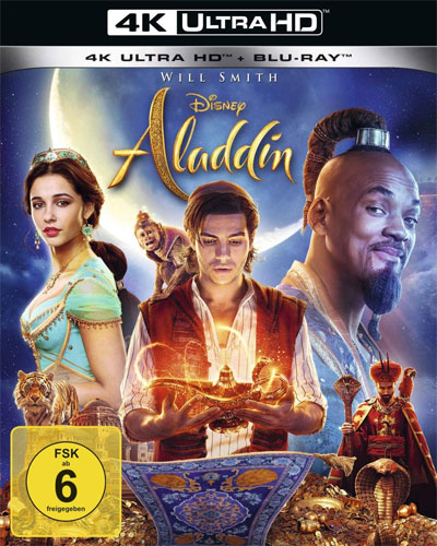 Aladdin  (UHD+BR)  Disney-Realfilm Min: 128/DD5.1/WS 2Disc, 4K Ultra