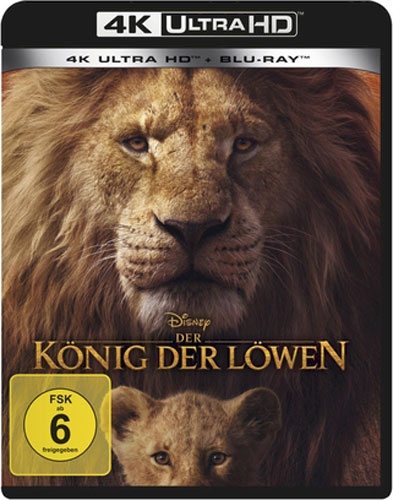 König der Löwen  (UHD+BR) Real-Film 2019 Min: 118/DD5.1/WS 4K Ultra