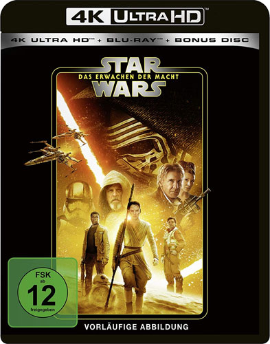 Star Wars #7: Erwachen der Macht(UHD+BR) Min: 135/DD5.1/WS 3Disc *Line Look 2020