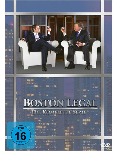 Boston Legal - Komplette BOX (DVD) 27DVD Min: 4020/DD/WS  Staffel 1-5, Neuauflage