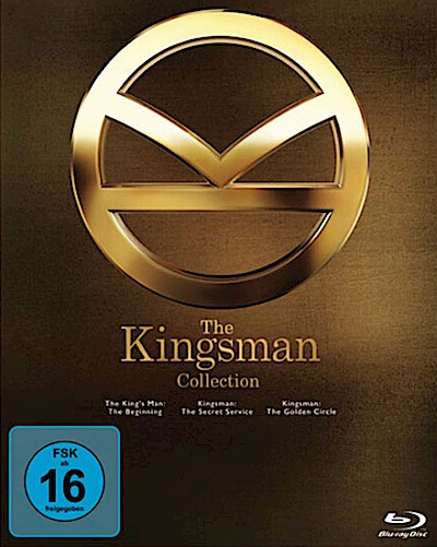 Kingsman - Movie Collection 1-3 (BR) 3Disc Min: 401/DD5.1/WS