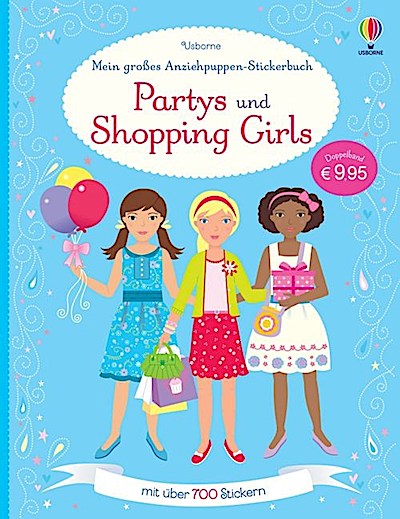Mein großes Anziehpuppen-Stickerbuch: Partys u...