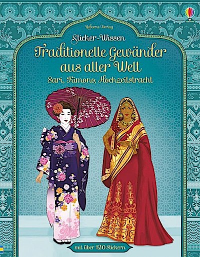 Sticker-Wissen: Traditionelle Gewänder aus all...