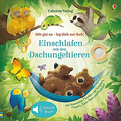 Einschlafen mit den Dschungeltieren (Soundbuch)