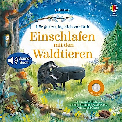 Einschlafen mit den Waldtieren (Soundbuch)