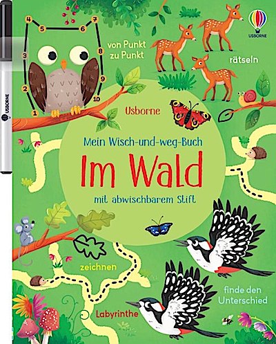 Mein Wisch-und-weg-Buch: Im Wald
