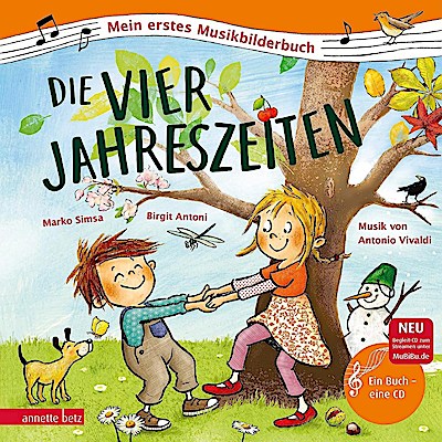 Mein erstes Musikbilderbuch: Die vier Jahreszeiten (mit CD)