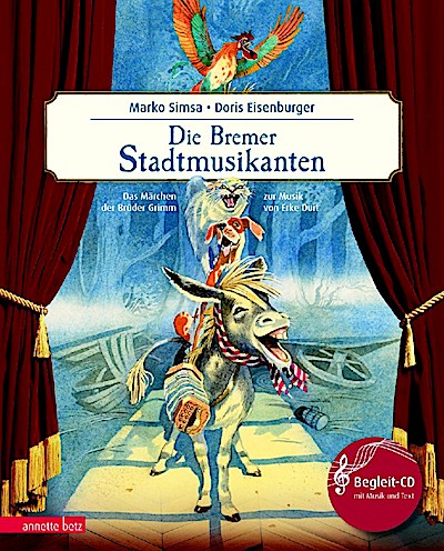 Die Bremer Stadtmusikanten (Buch mit CD)