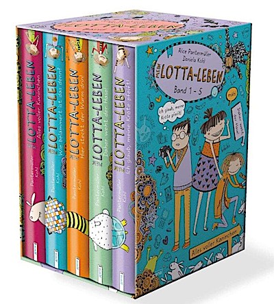 Mein Lotta-Leben - Bände 01-05 im Schmuckschuber