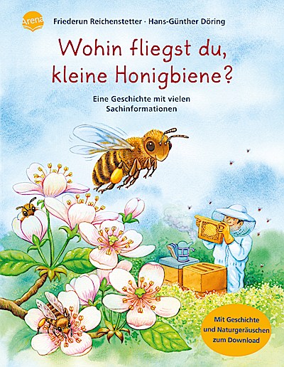 Wohin fliegst du, kleine Honigbiene?