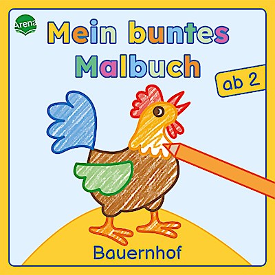 Mein buntes Malbuch - Bauernhof