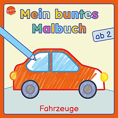 Mein buntes Malbuch - Fahrzeuge