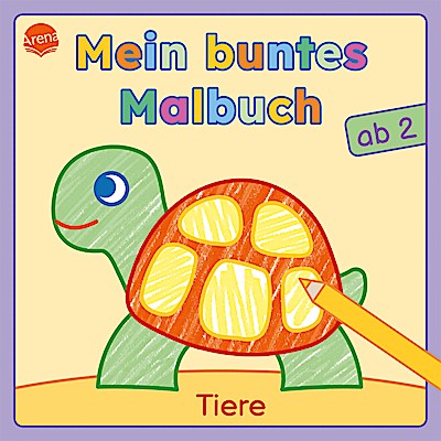 Mein buntes Malbuch - Tiere