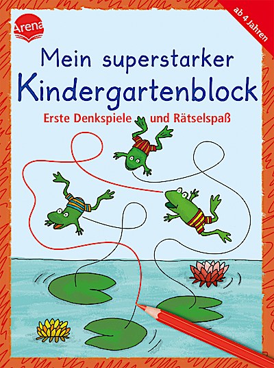 Mein superstarker KiGa-Block: Erste Denkspiele und Rätsel...