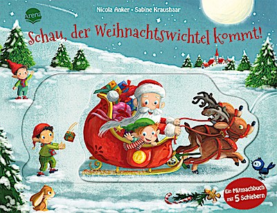 Schau, der Weihnachtswichtel kommt!