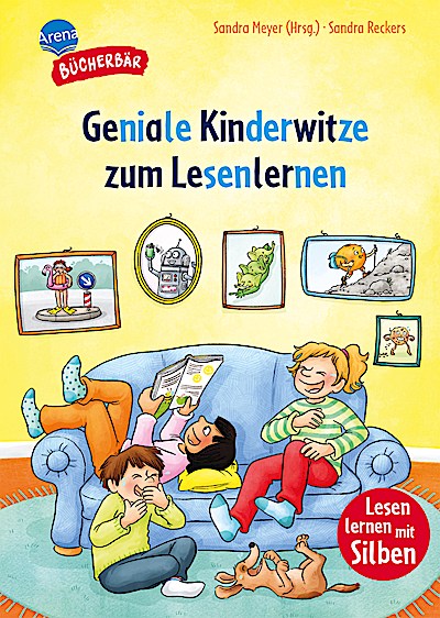 Der Bücherbär: Geniale Kinderwitze zum Lesenlernen