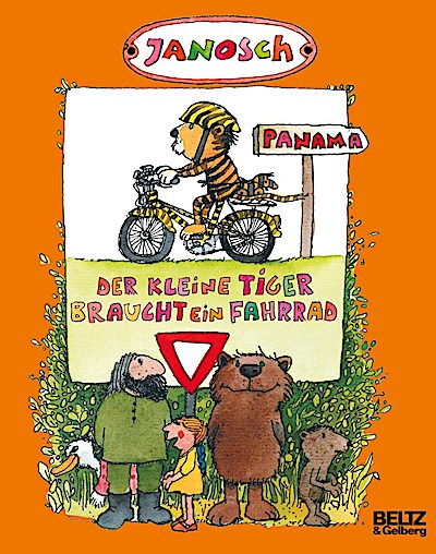 Der kleine Tiger braucht ein Fahrrad