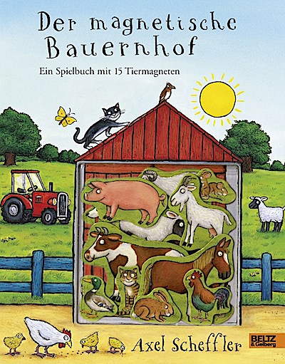 Der magnetische Bauernhof (Spielbuch mit 15 Tiermagneten)