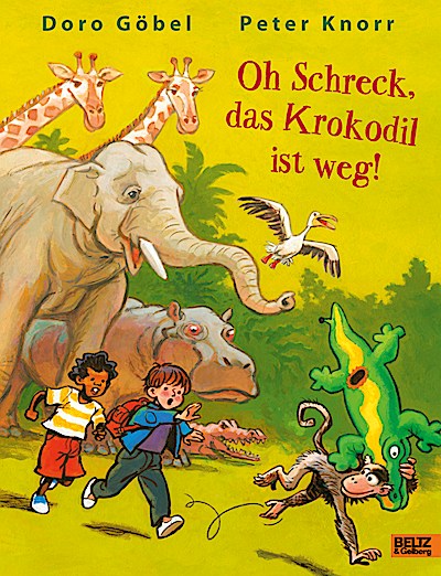 Oh Schreck, das Krokodil ist weg
