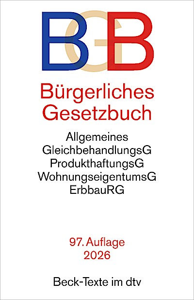 Bürgerliches Gesetzbuch