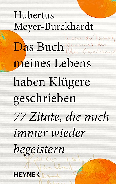 Das Buch meines Lebens haben Klügere geschrieben