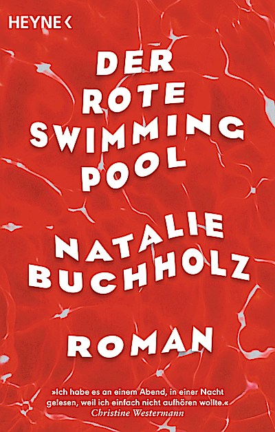 Der rote Swimmingpool