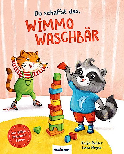 Du schaffst das, Wimmo Waschbär