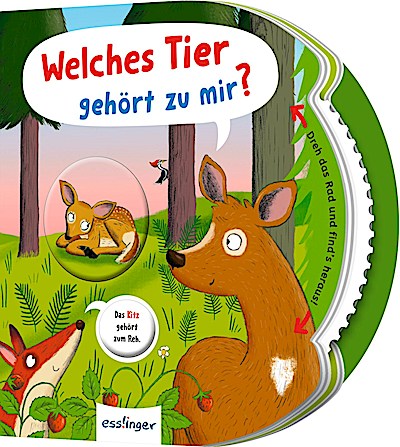 Dreh das Rad und find´s heraus!: Welches Tier ...