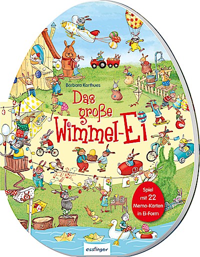 Das große Wimmel-Ei, mit Eier-Memospiel