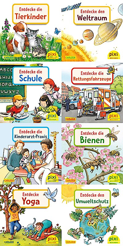 Pixi-8er-Set 291: Entdecke deine Welt 4 (8x1 E...